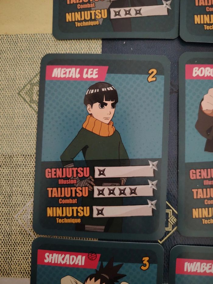 Lot cartes Boruto et pochette Naruto - photo numéro 5