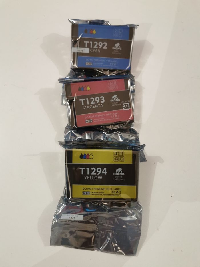 Lot Encre T1292 - T1293 - T1294