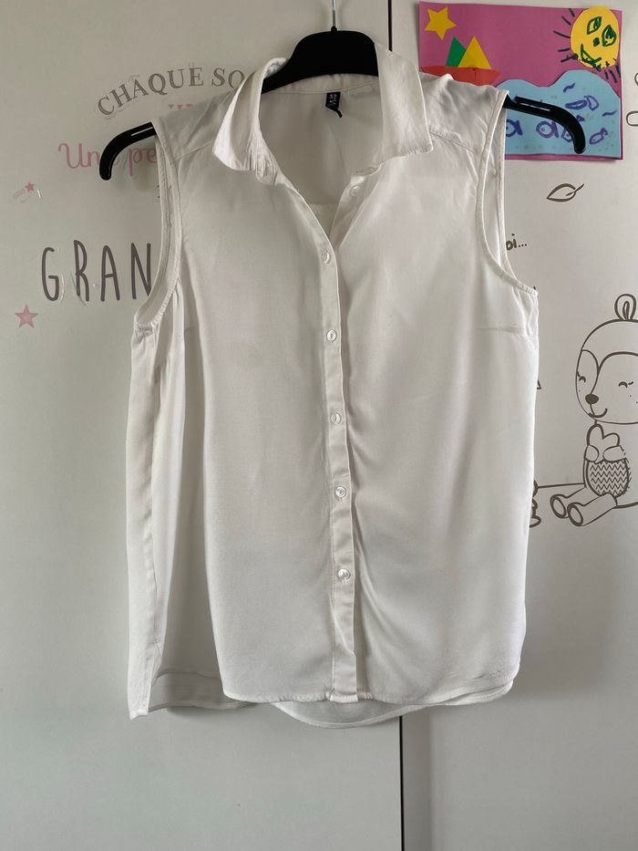 Lot de 3 chemises sans manches taille 32 (XS) - photo numéro 3