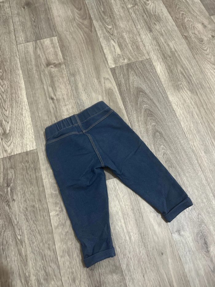 Legging style jean taille 9 mois - photo numéro 2
