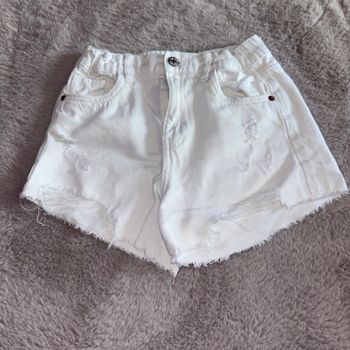 Short en jeans
