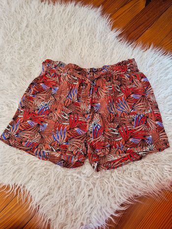 Short imprimé tropical léger 12 ans