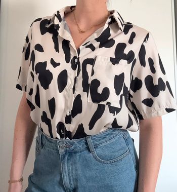 Blouse tachetée