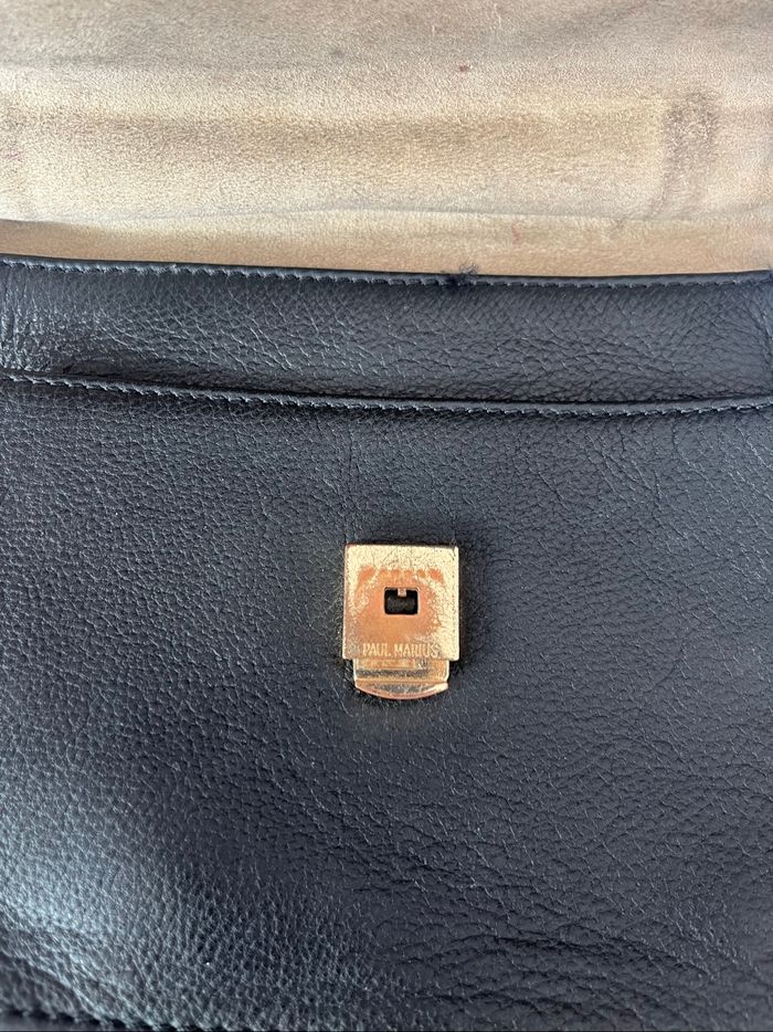 Sac à main Mademoiselle George Paul Marius noir - photo numéro 3