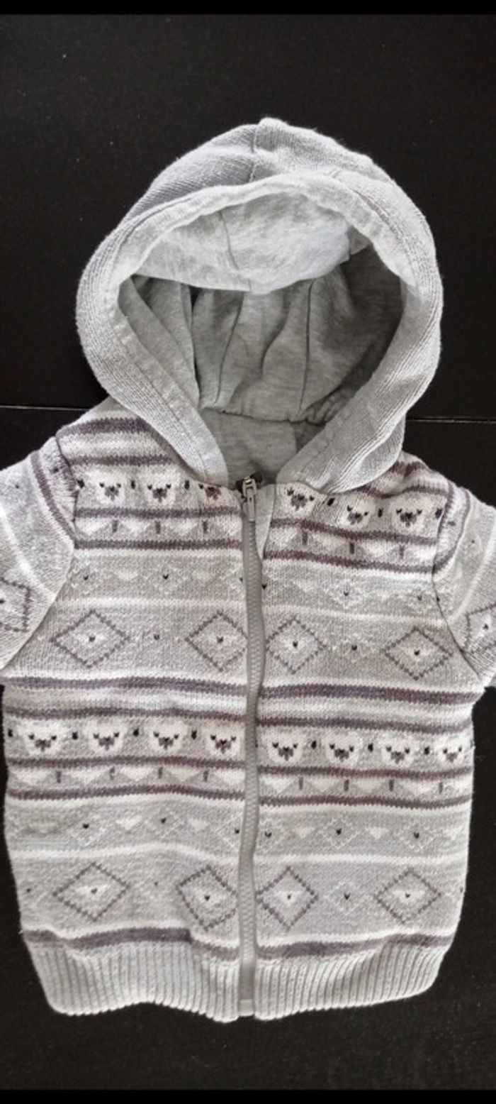 Gilet chaud réversible 1 an - photo numéro 2