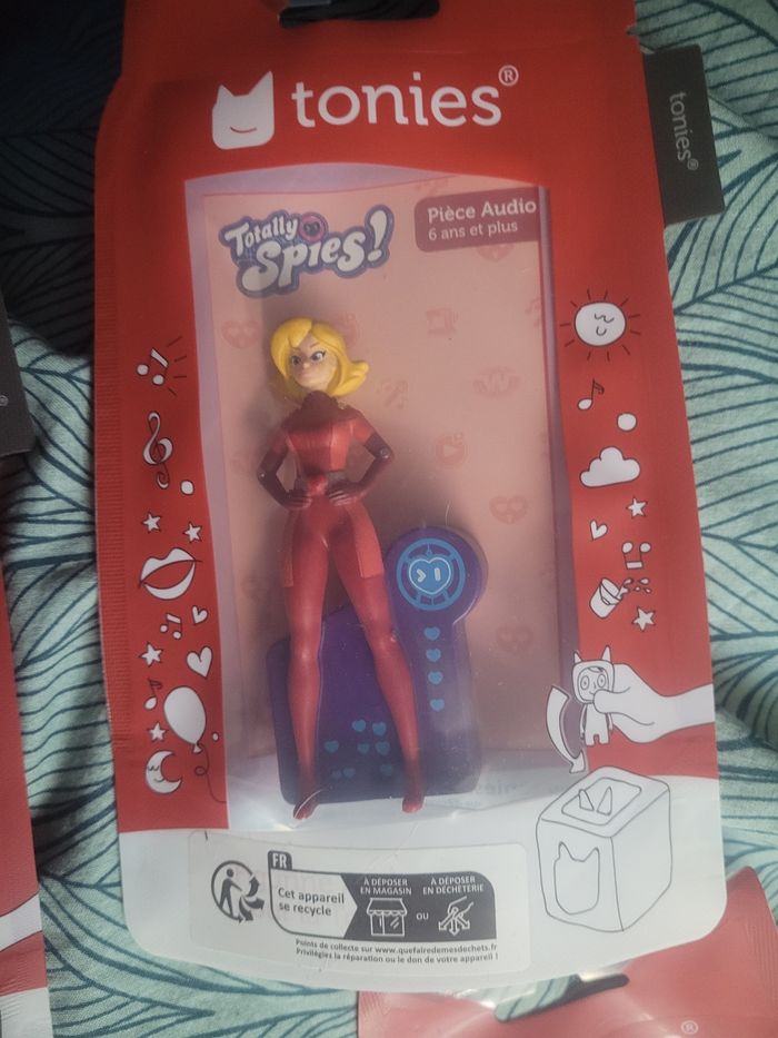 Figurines tonies totally spies clover