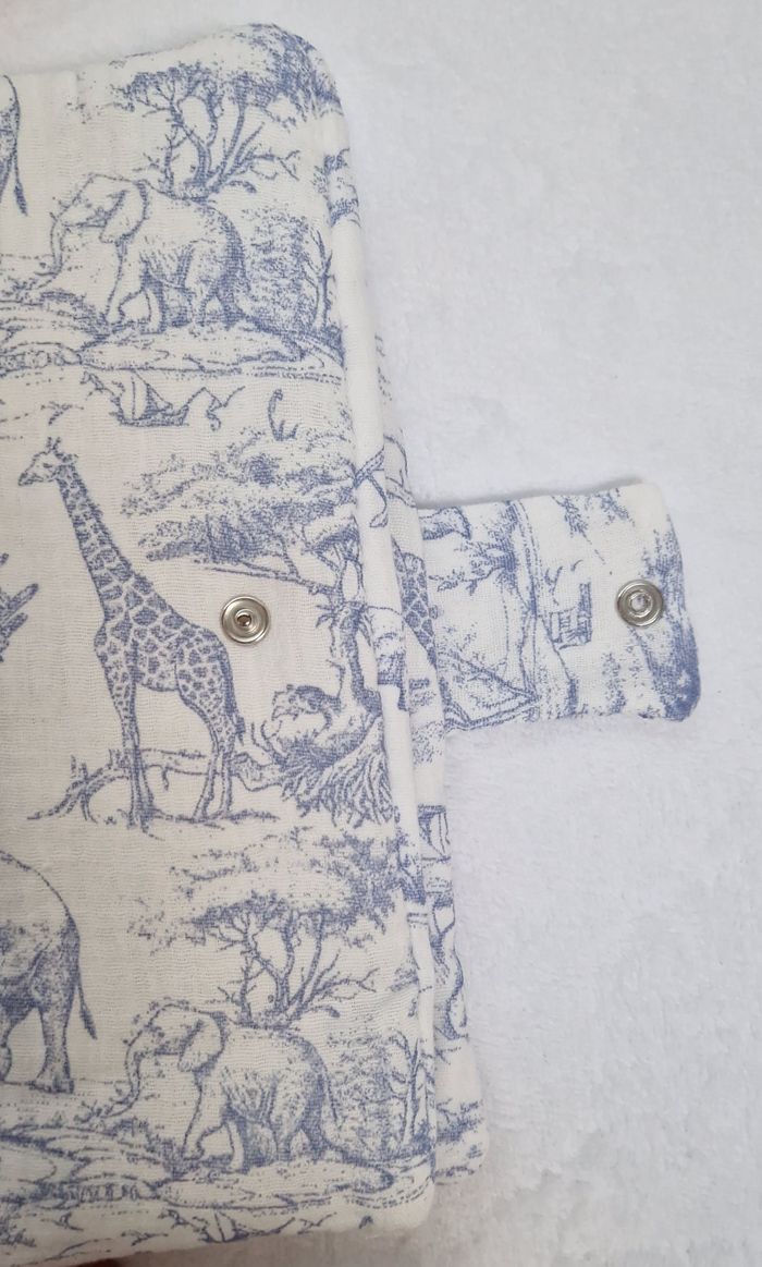 Protege carnet de santé safari bleu - photo numéro 4