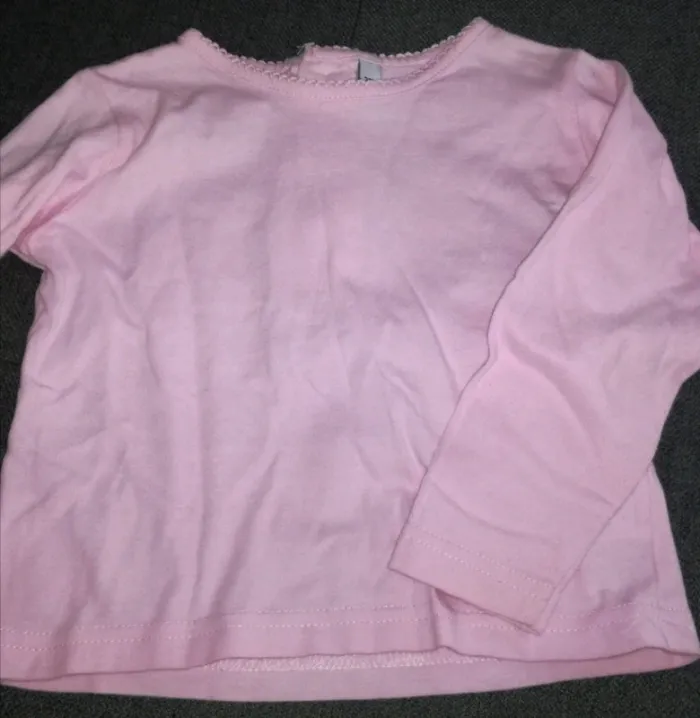 Haut manches longues + Robe + Salopette - Fille 23 mois. - photo numéro 4