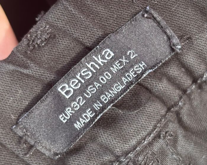 👖 Pantalon cargo noir – Bershka (Taille 32) - photo numéro 6