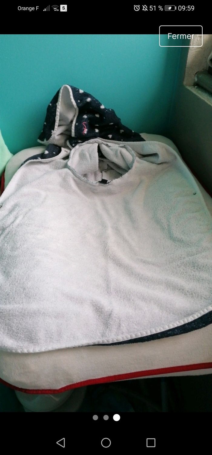 Cape de bain bébé - photo numéro 3