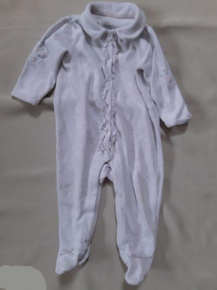 Pyjama en velours fille - Tape à l'Œil - 9 mois - photo numéro 2