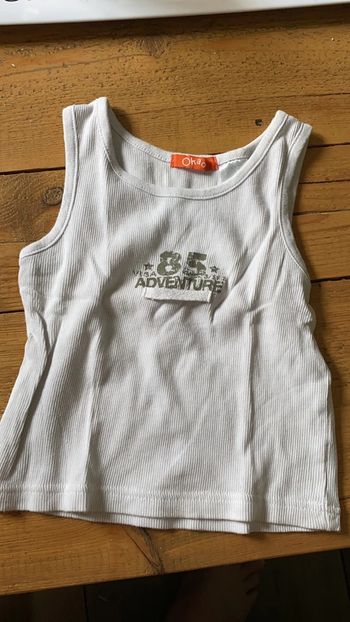 T-shirt débardeur Marcel 4 ans