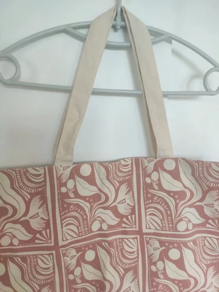 Grand Tote bag en coton - photo numéro 3