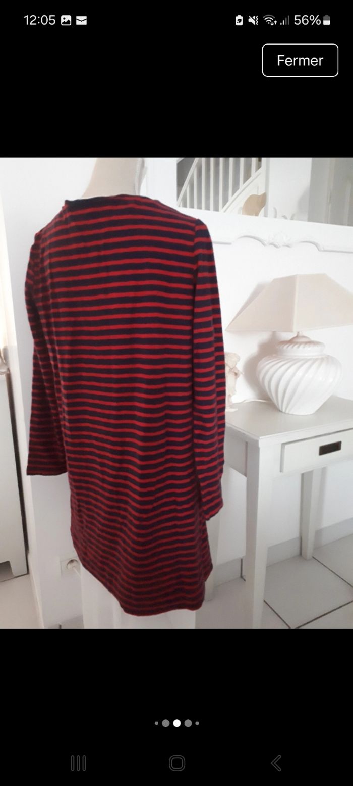 Pull long marinière coton Léon & Harper
taille M - photo numéro 5