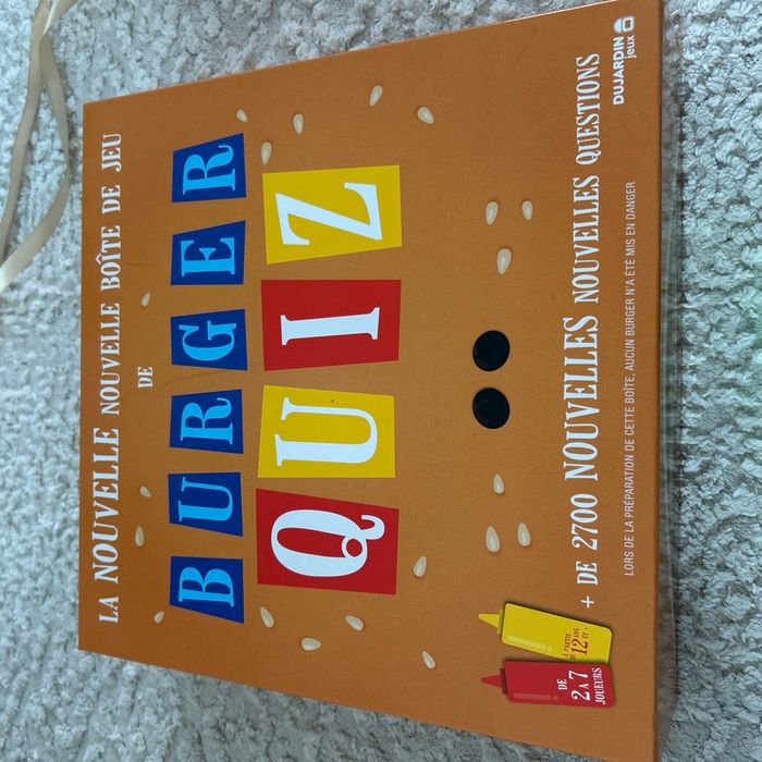 Burger quizz