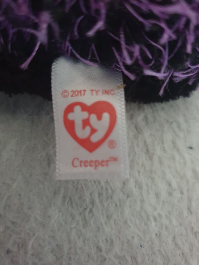 Peluche Beanie Boos Ty Creeper - photo numéro 7