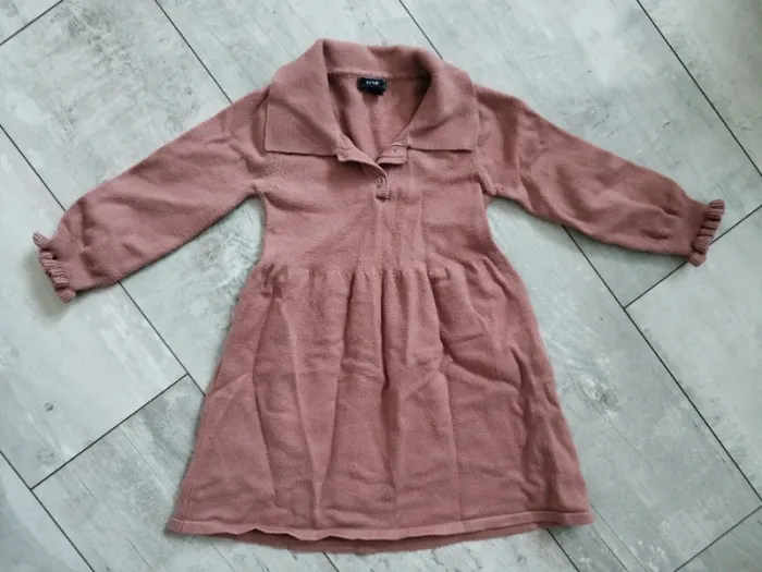 Robe lainage marron