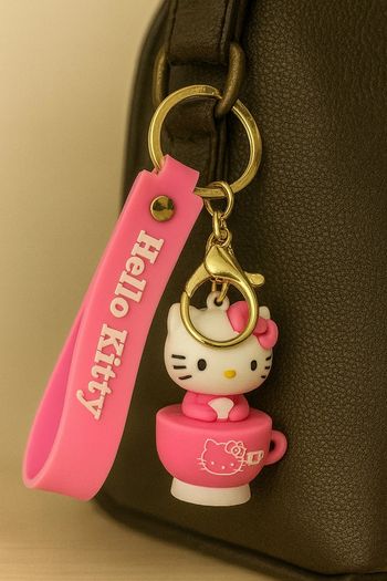 Porte clés Hello Kitty rose
