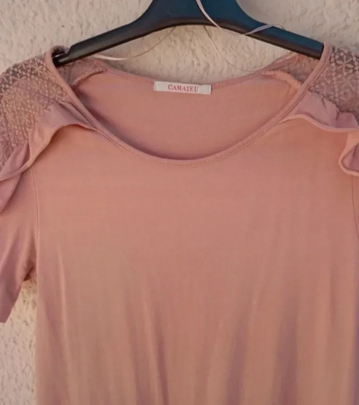 Tee shirt femme camaïeu taille M - photo numéro 2
