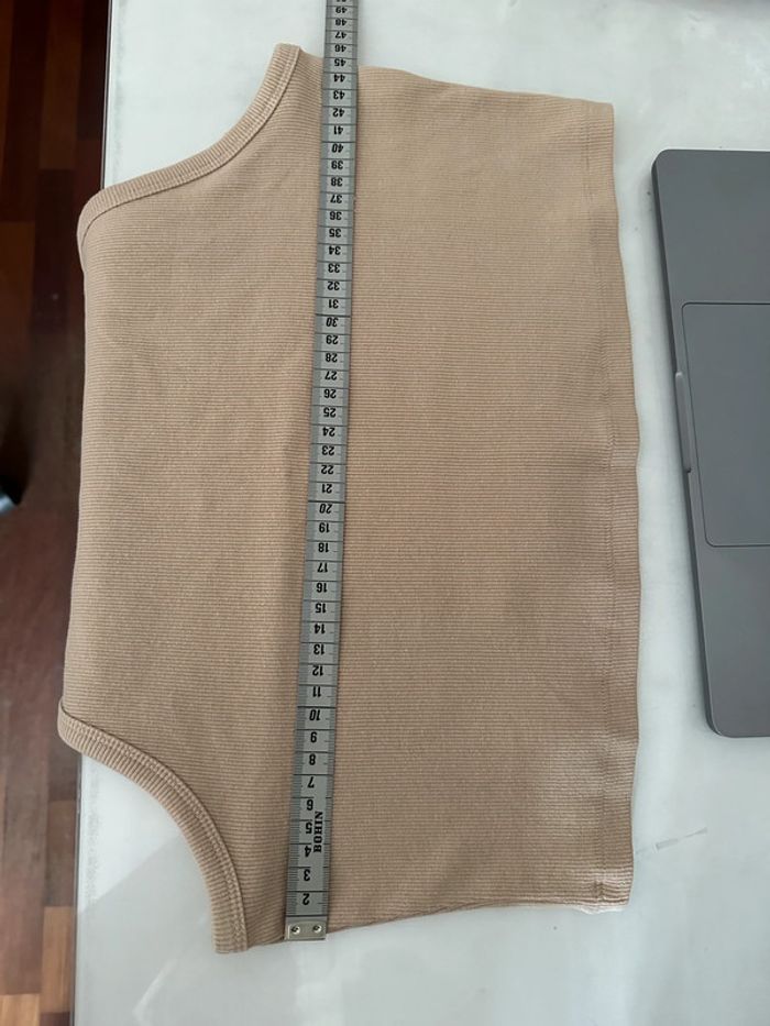 H&M Crop-top beige - photo numéro 3