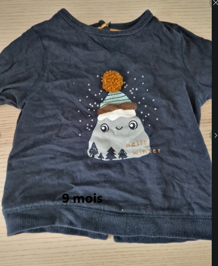 T-shirt 9 mois