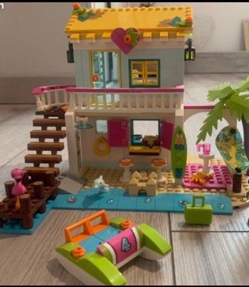 Lego friends 41428 la maison sur la plage sans boîte Très bon état