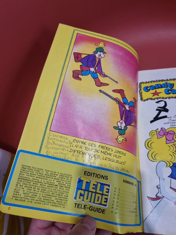 lot de 4 candy teleguide (dont 1 poster et 6 autocollants) - photo numéro 5