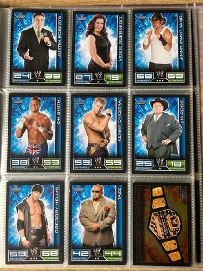 Classeur cartes  WWE  Slam Attax 2008 - photo numéro 5