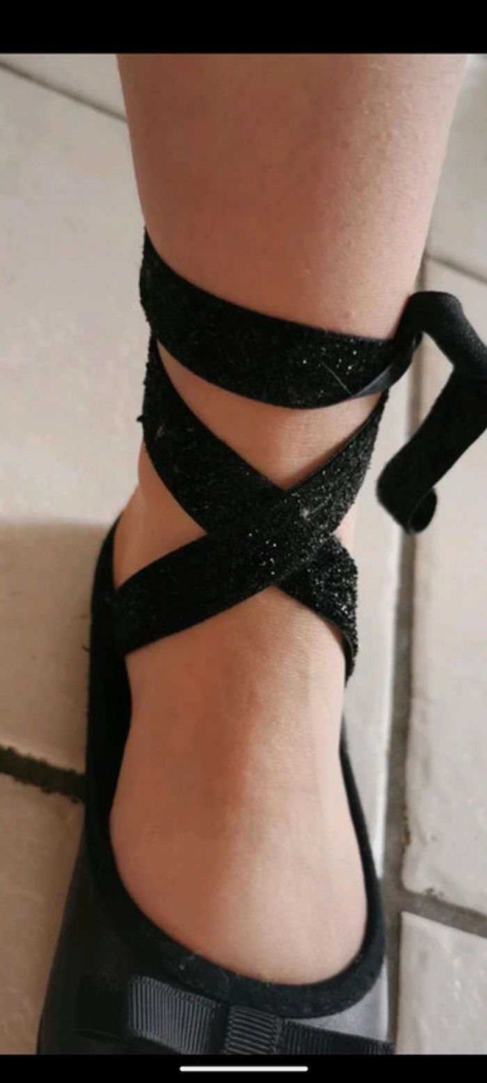 Ballerines a lacets chaussures - photo numéro 2