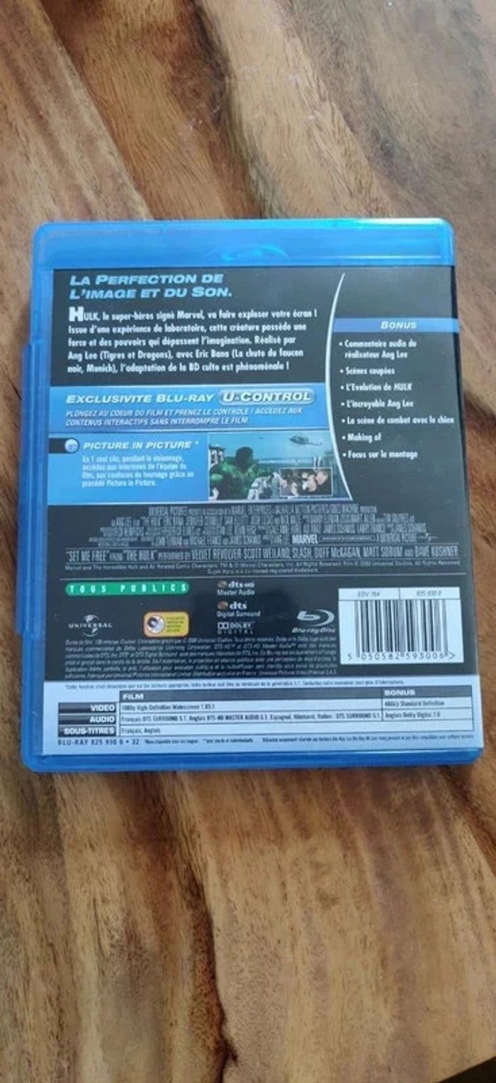 Dvd blu-ray - Hulk - photo numéro 2