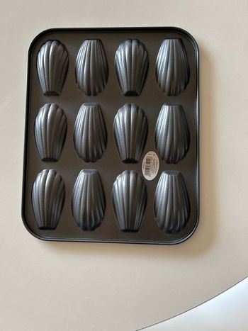 Plaque madeleines 24x18 cm