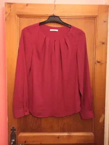 Blouse grenat