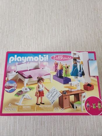 Playmobil 70208 chambre avec espace couture
