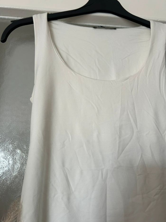 top crème zara S - photo numéro 4