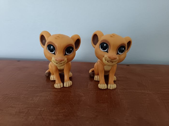 Lot de deux figurines Simba : Le Roi Lion - photo numéro 2