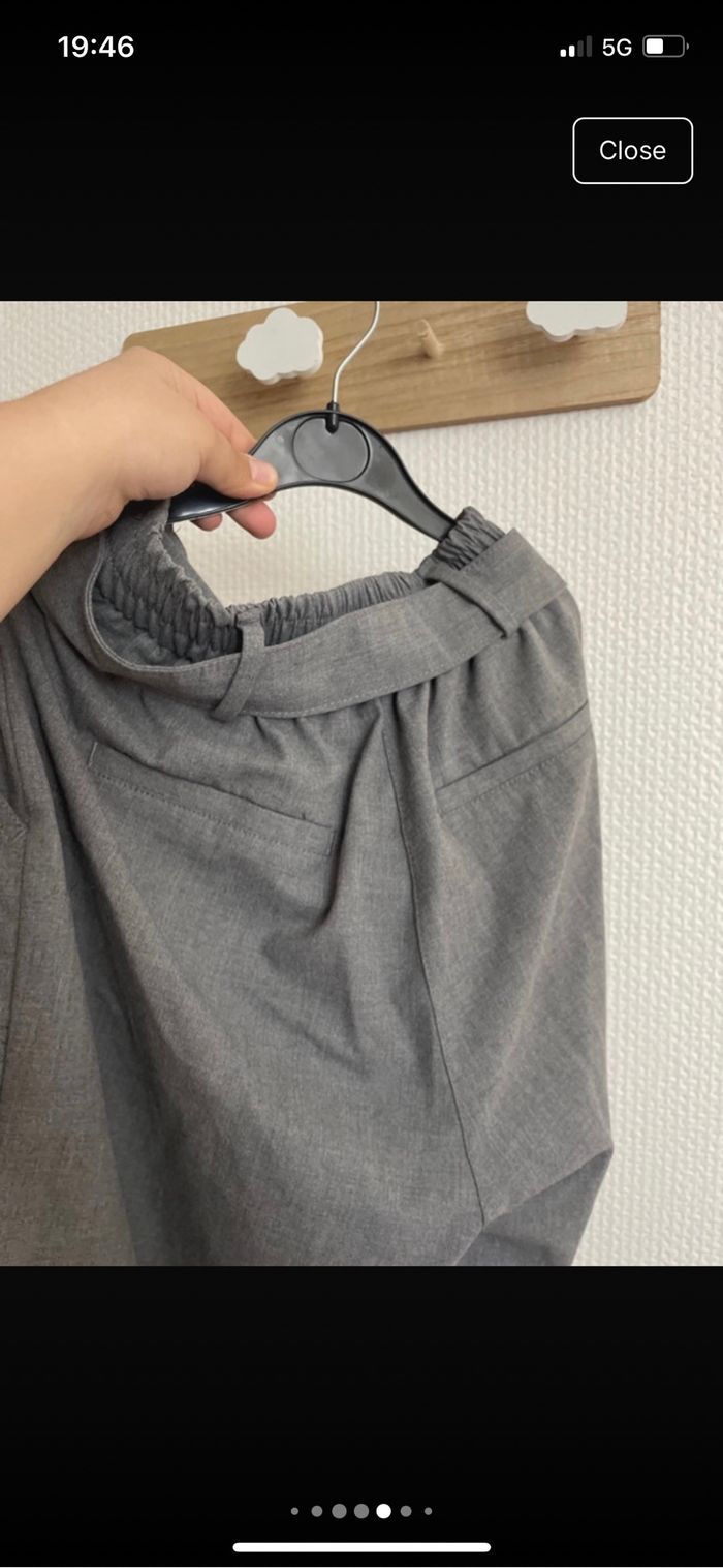 pantalon gris élégant - photo numéro 5