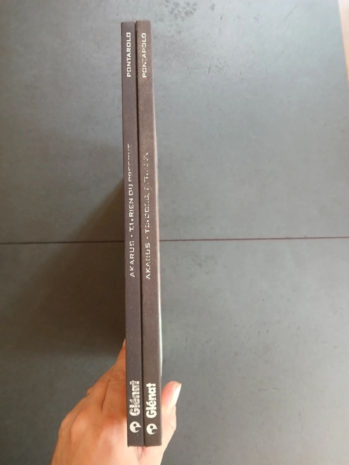 Lot de 2 bd akarus 1 et 2,EO (série complète) - photo numéro 2