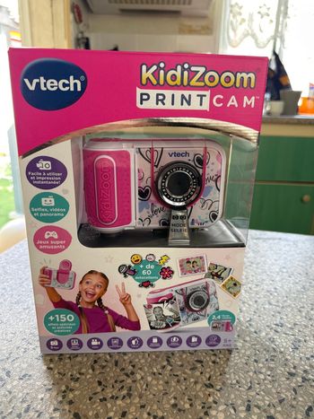 Kidizoom print cam plus que 150 effets spéciaux et activités créatives 