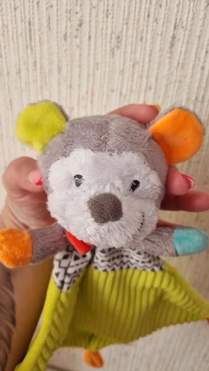 Doudou plat mots d'enfants - photo numéro 6