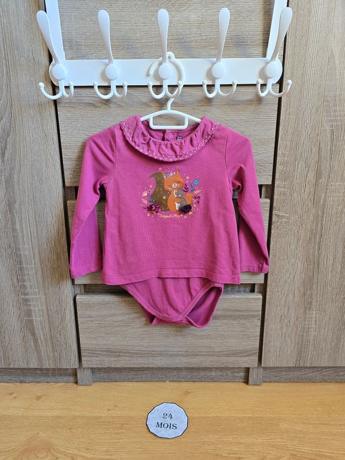 Vêtement Bébé Fille - Ensemble : Body + Combinaison - Sergent Major - 24 mois / 86 cm - photo numéro 7
