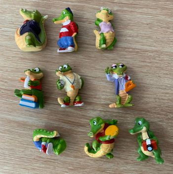Collection kinder crocodiles