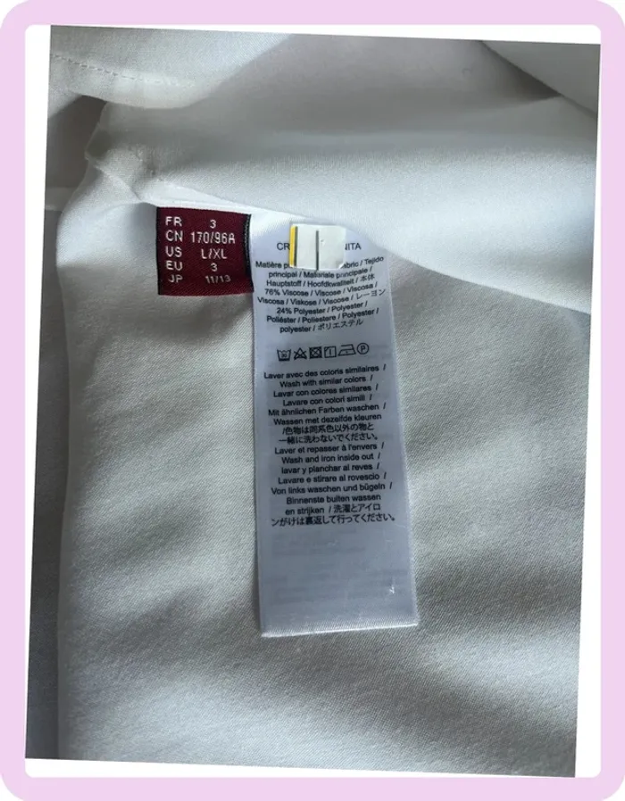 Haut sans manches blanc Comptoir des Cotonniers – Taille 3 – À customiser ou porter tel quel - photo numéro 5