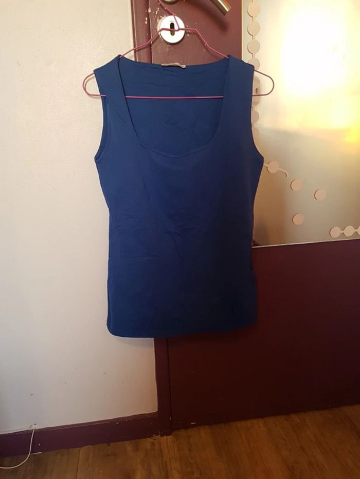 Debardeur bleu zara taille L