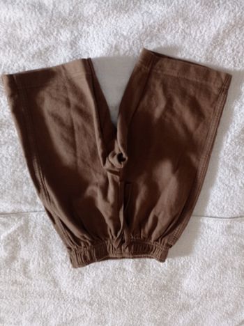 Bermuda pour garçon sont pour sang coton agréable à porter taille élastique avec cordon caille 3 ans couleur marron voir photos