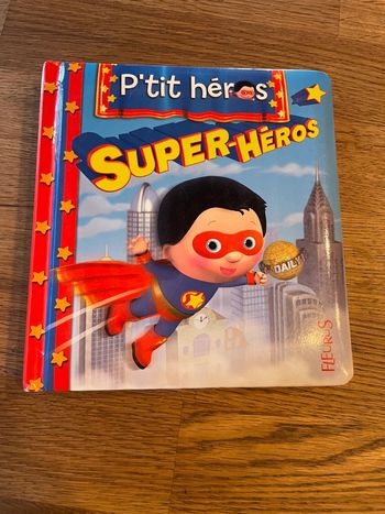 Livre P’tit héros Super héros Numéro 5