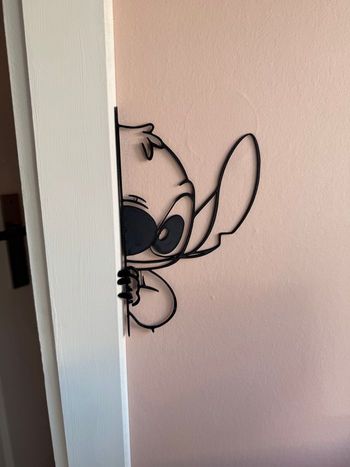 Décoration porte Stitch taille 20cm