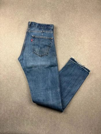 Jean pantalon coupe droite flared 511 levis bleu W32 L32