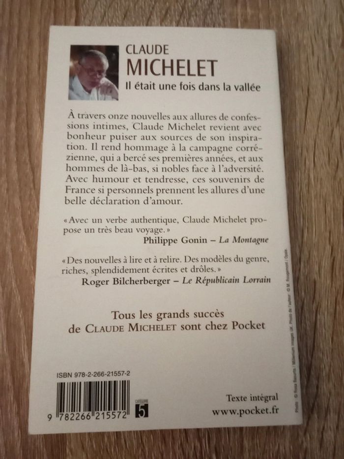 Claude Michelet 📚 Il était une fois dans la vallée - photo numéro 2
