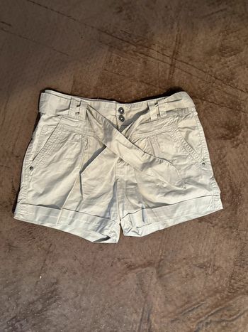 Short cargo beige clair