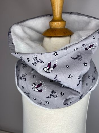 Snood tour de cou enfant bébé birdy
